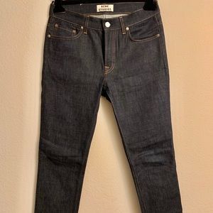 ACNE ace raw gothic jeans 31x32